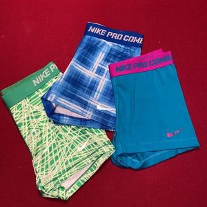 Nike Pro Compression Shorts Pack